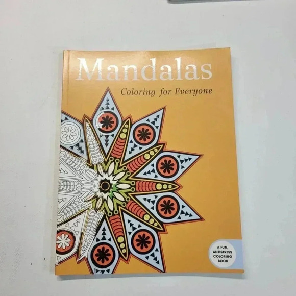 Mandalas Colorma and Words To Color By Coloring Books Casual Adult Athleisure - Picture 8 of 14